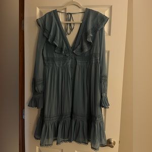 Blue maternity dress-never worn